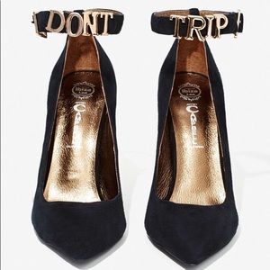 Jeffrey Campbell Don’t Trip suede heel